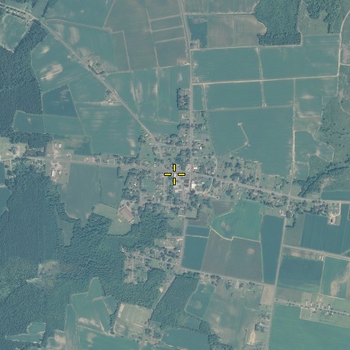 Aerial/Satellite Image of Colerain Post Office, NC