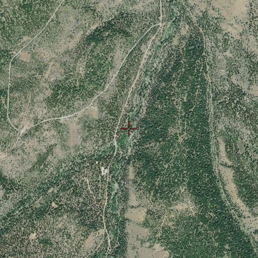 Aerial/Satellite Image of Roxie Peconom Creek, CA