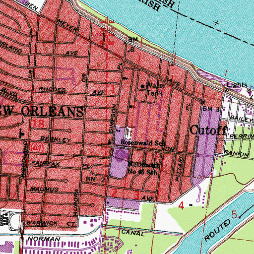 Topographic Map of Eureka Lodge Cemetery, LA