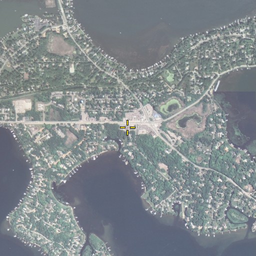 Aerial/Satellite Image of Navarre Post Office, MN