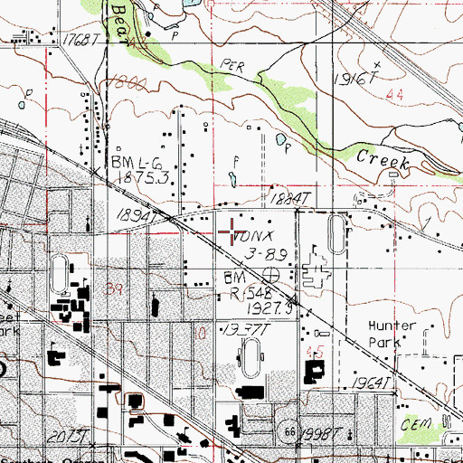 Topographic Map of Clark R Bavin National Fish and Wildlife Forensics Laboratory, OR
