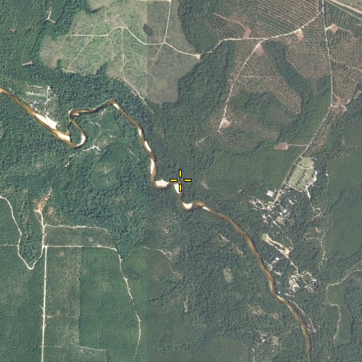 Aerial/Satellite Image of Bass Brinks Creek, FL