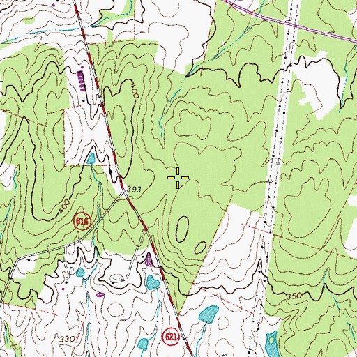 Topographic Map of Brambleton Middle School, VA