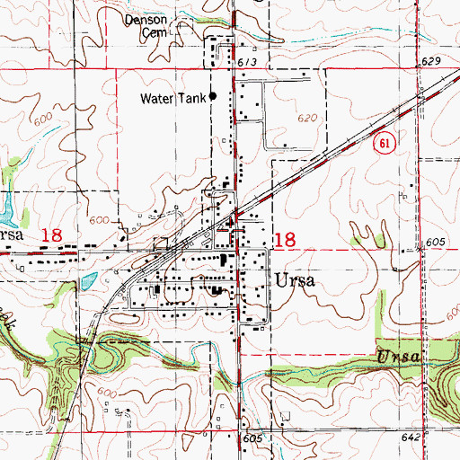 Ursa Post Office, IL