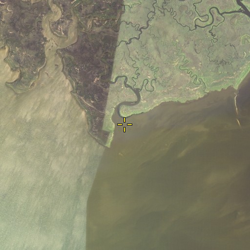 Aerial/Satellite Image of Compass Point Creek, FL