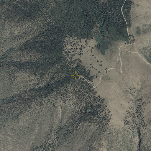 Aerial/Satellite Image of Devils Head, AZ