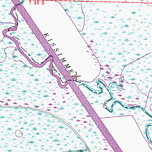 Topographic Map of Starvation Slough, FL