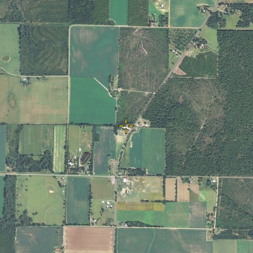 Aerial/Satellite Image of Whitfield Church, FL