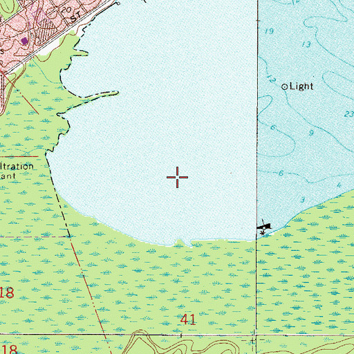 Topographic Map of Wilson Cove, FL