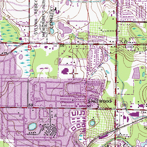 Topographic Map of Paul B Stephens School, FL