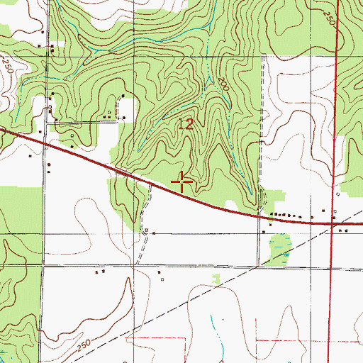 Topographic Map of Canoe Creek Lookout Tower, FL