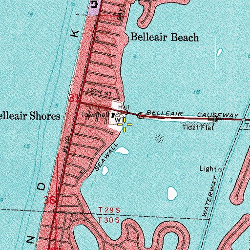 Topographic Map of Shell Point, FL