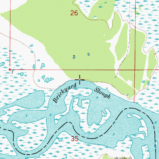 Topographic Map of Prairie Landing, FL