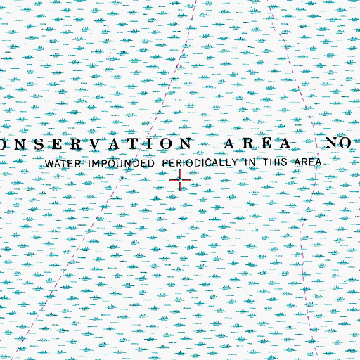 Topographic Map of Everglades Wildlife Management Area Conservation Area Number 2A, FL