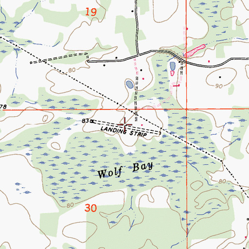 Topographic Map of Sids Strip (historical), FL
