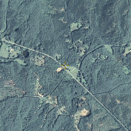 Aerial/Satellite Image of Ball Creek Church, GA
