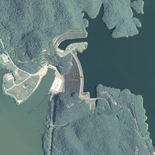 Aerial/Satellite Image of Carters Dam, GA