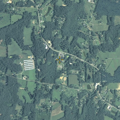 Aerial/Satellite Image of Davis Elementary School, GA
