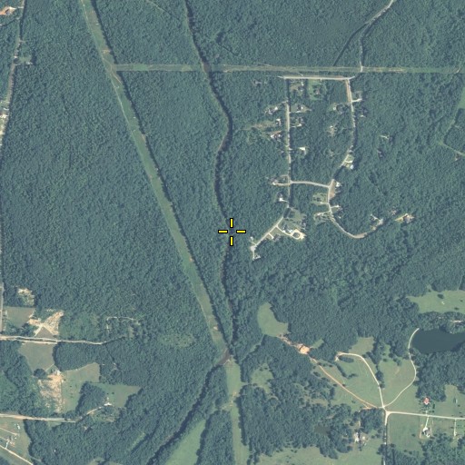 Aerial/Satellite Image of Langston Shoals, GA
