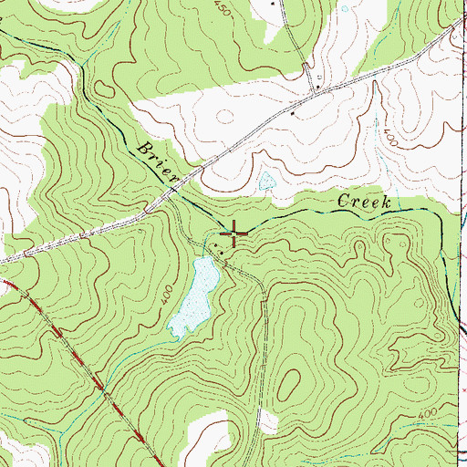 Topographic Map of McLean Creek, GA