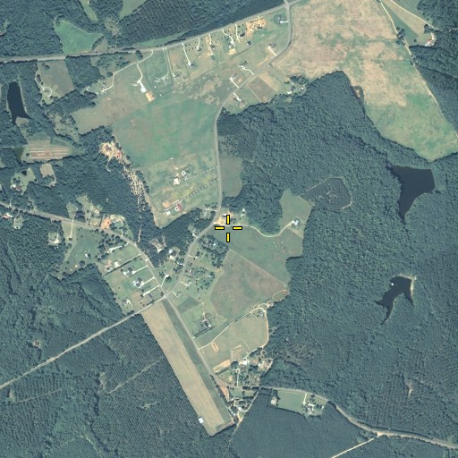 Aerial/Satellite Image of Mount Carmel Church, GA