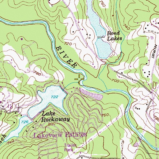 Topographic Map of Shipley Branch, GA