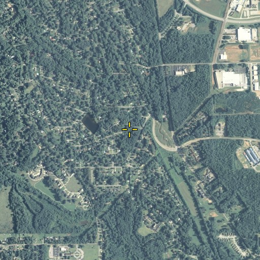 Aerial/Satellite Image of Union Cemetery, GA