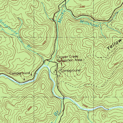 Cooper Creek Scenic Area, GA