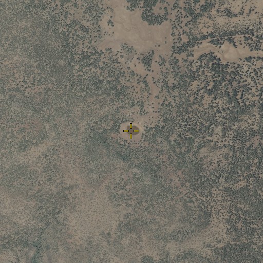 Aerial/Satellite Image of Pine Flat Tank, AZ
