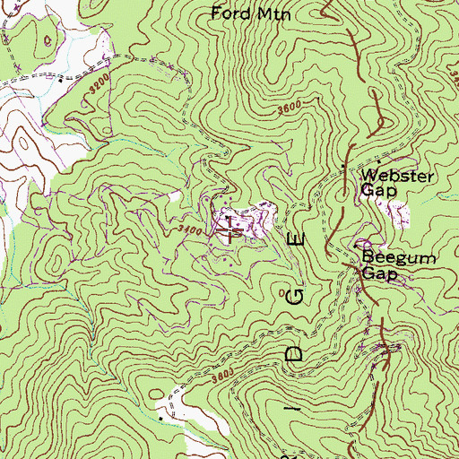 Topographic Map of Spring Lake, GA
