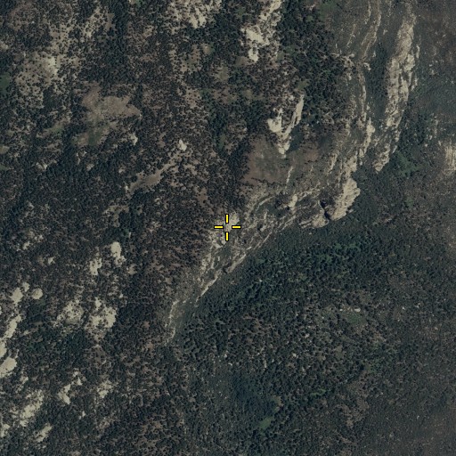 Aerial/Satellite Image of Reef Rock, AZ