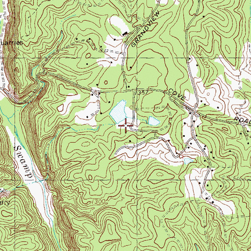 Topographic Map of Griffith Lake, GA