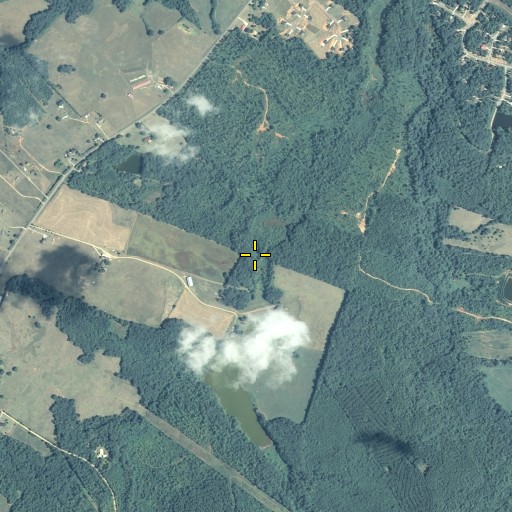 Aerial/Satellite Image of South Fork Broad River Number 65 Dam, GA