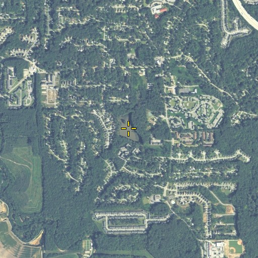 Aerial/Satellite Image of Glen Emerald Lake, GA