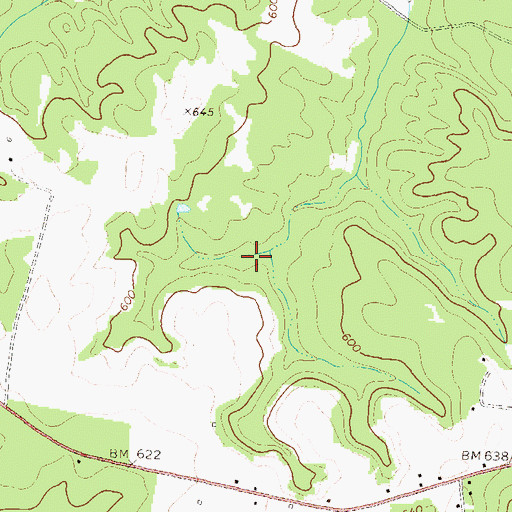 Topographic Map of Washinton-Wilkes Orchard Dam, GA