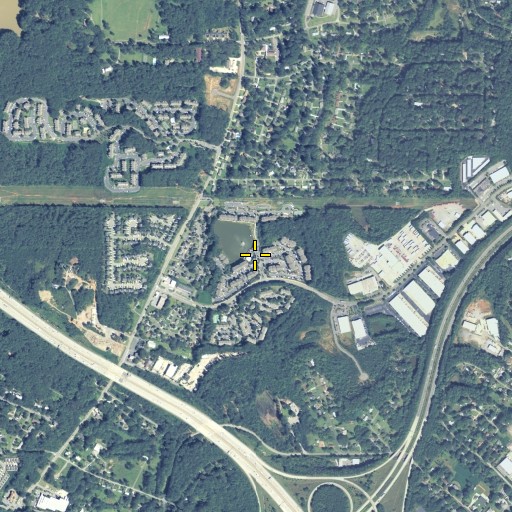 Aerial/Satellite Image of Haygoode Lake Dam, GA