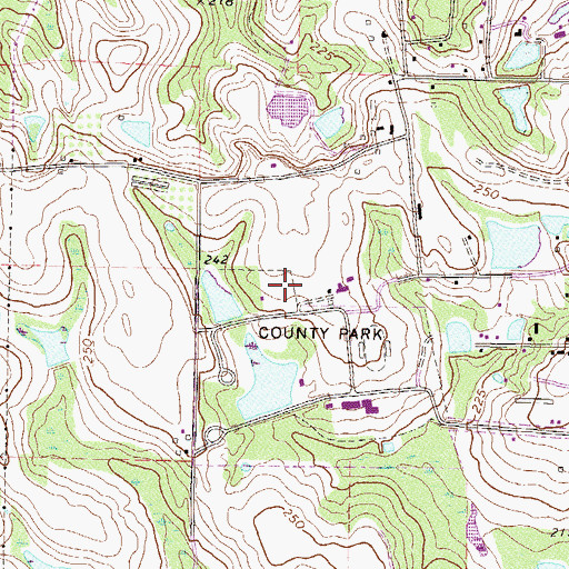 Topographic Map of Faircloth Field, GA