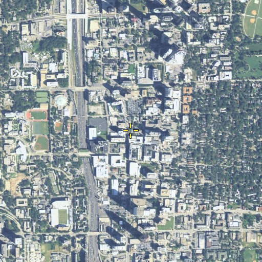 Aerial/Satellite Image of Academy of Medicine, GA