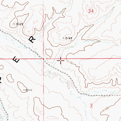 Topographic Map of Juniper Basin, ID