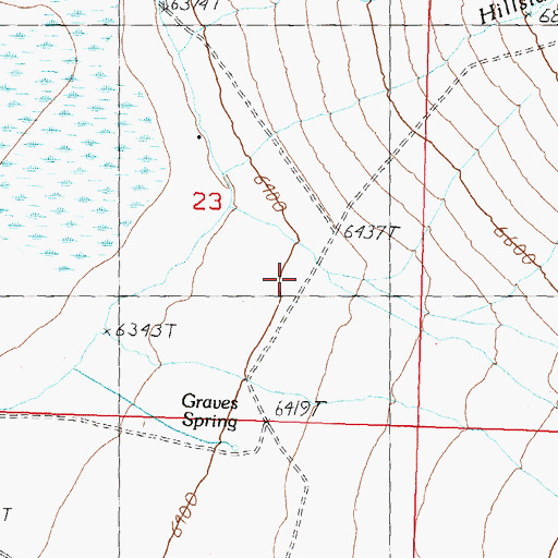 Topographic Map of Big Gulch, ID