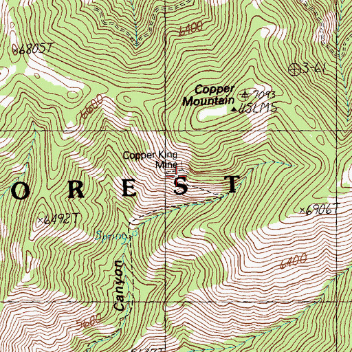 Copper King Mine, ID