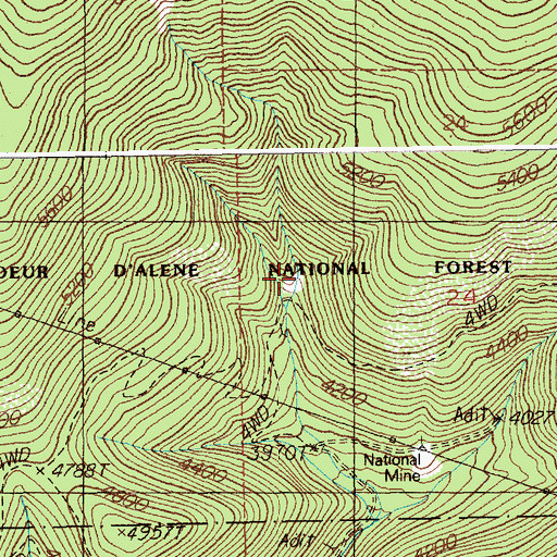 Copper King Mine, ID