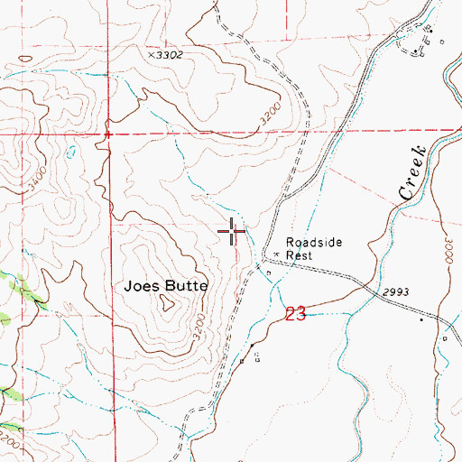 Topographic Map of Fir Tree Gulch, ID