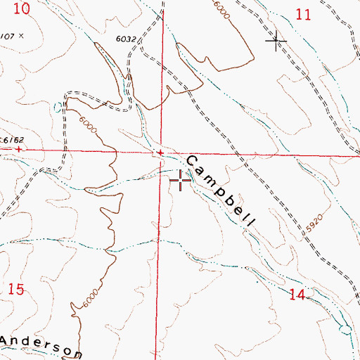 Topographic Map of Fulwider Gulch, ID