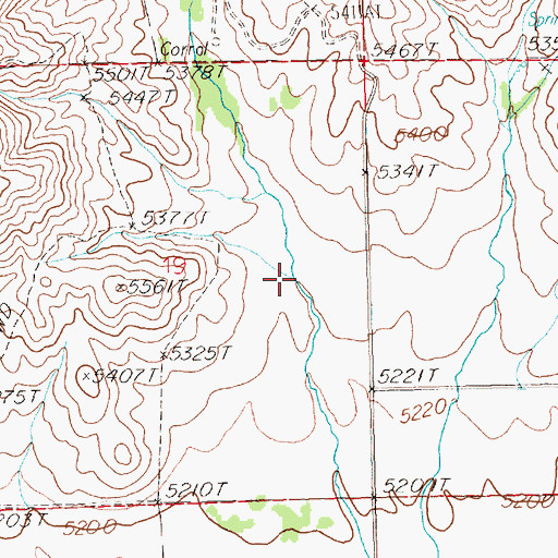 Topographic Map of McCan Gulch, ID