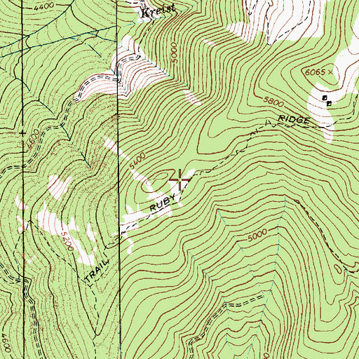 Ruby Ridge Trail, ID