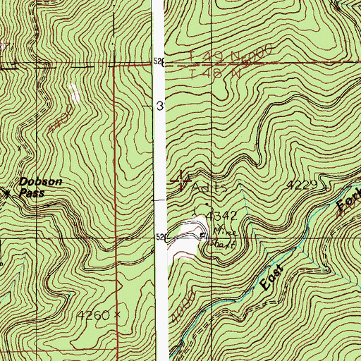 Topographic Map of Sixteen-to-One Mine, ID