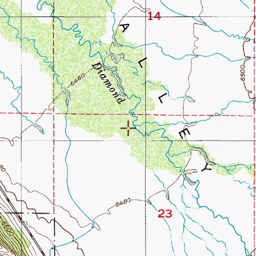 Topographic Map of Timothy Creek, ID