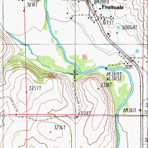 Topographic Map of West Fork Weiser River, ID