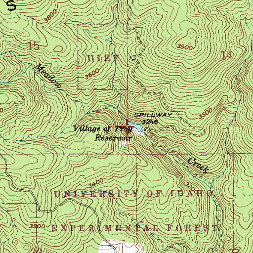 Village of Troy Reservoir, ID